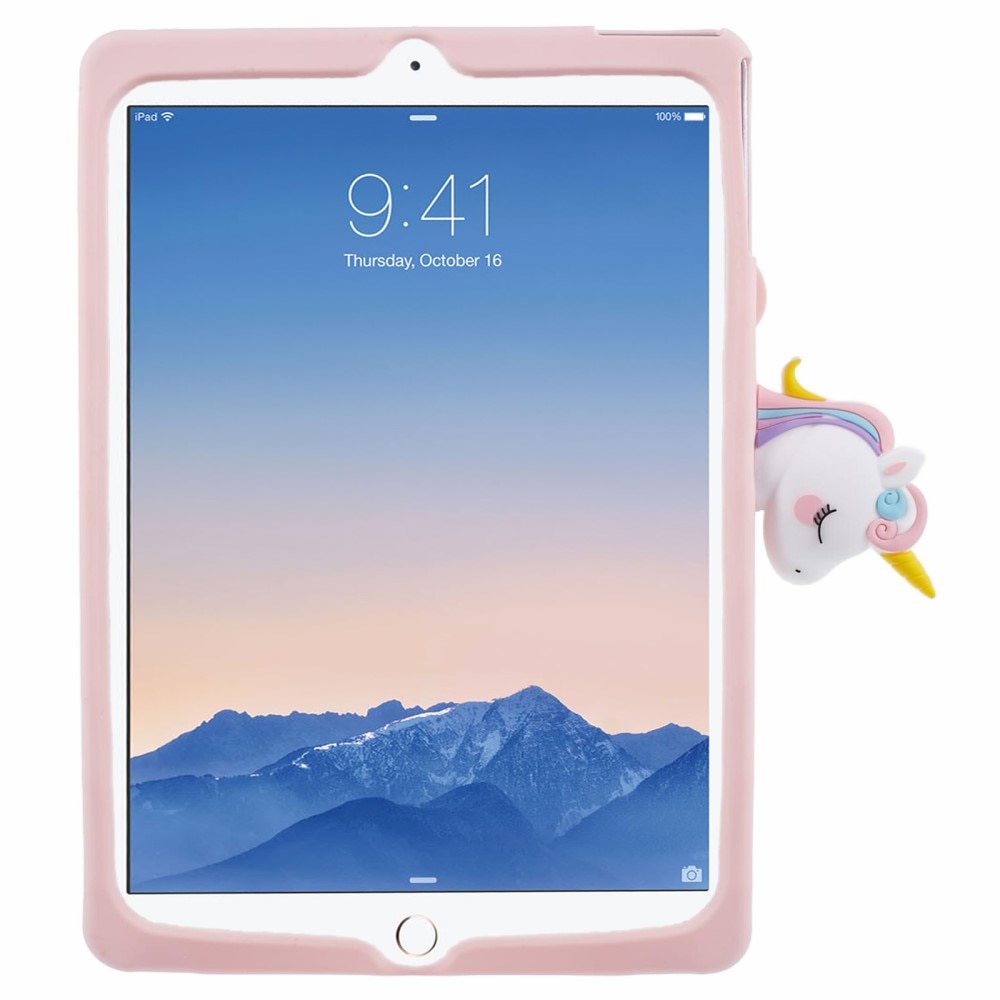 Cover con supporto Unicorno iPad 9.7 6th Gen (2018) rosa
