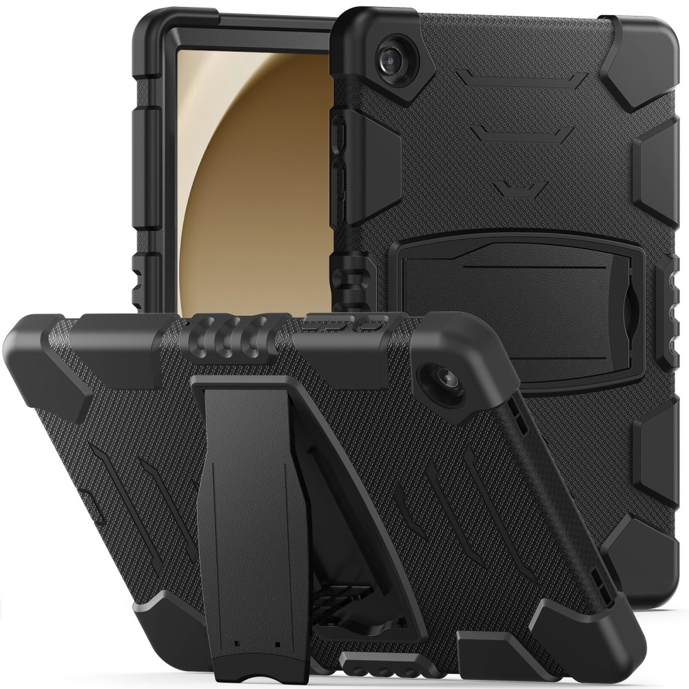 Custodia ibrida antiurto con supporto Samsung Galaxy Tab A9 Plus nero