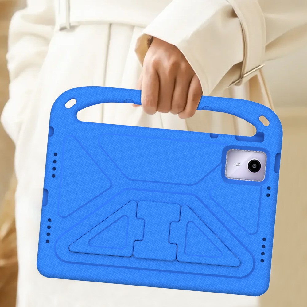 Custodia EVA con maniglia per bambini per Lenovo Tab M11 blu