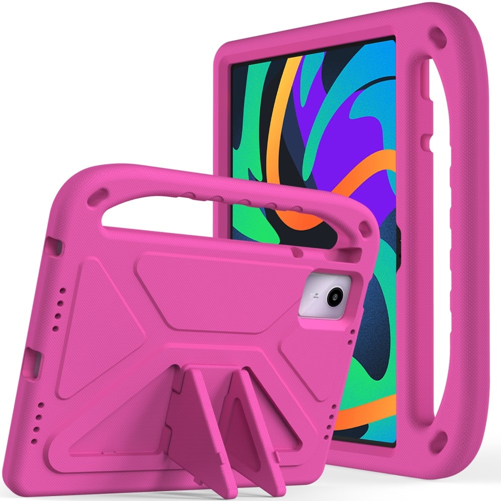 Custodia EVA con maniglia per bambini per Lenovo Tab M11 rosa