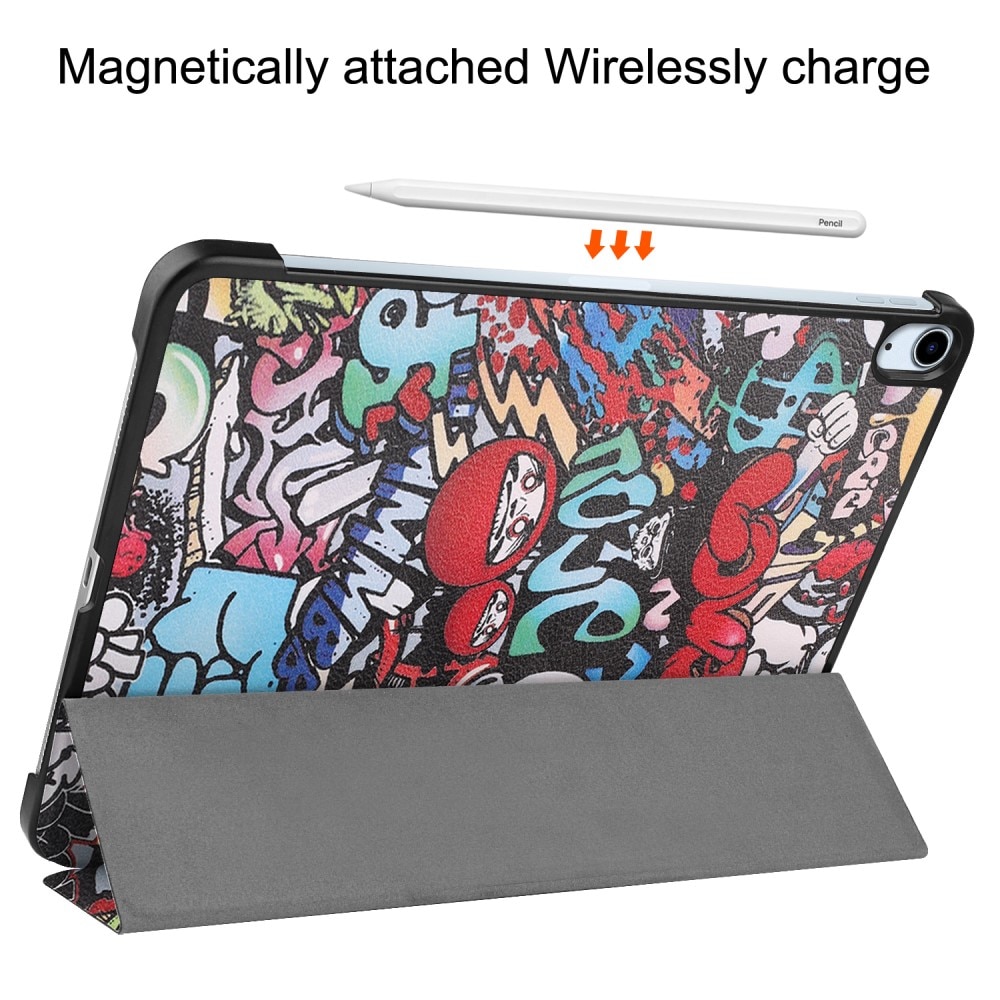 Cover Tri-Fold iPad Air 11 6th Gen (2024) Graffiti