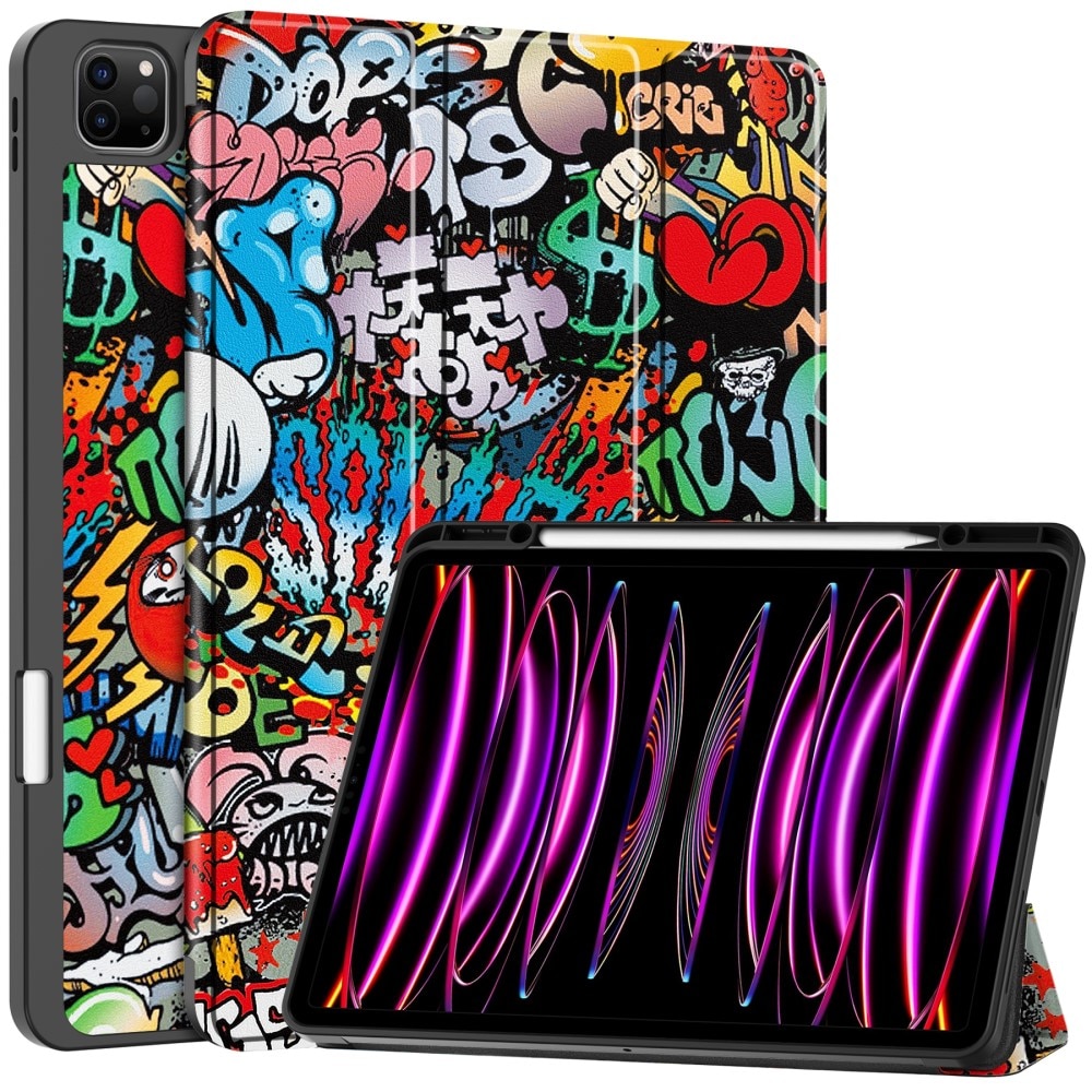 Cover Tri-Fold iPad Air 13 (2024) Graffiti