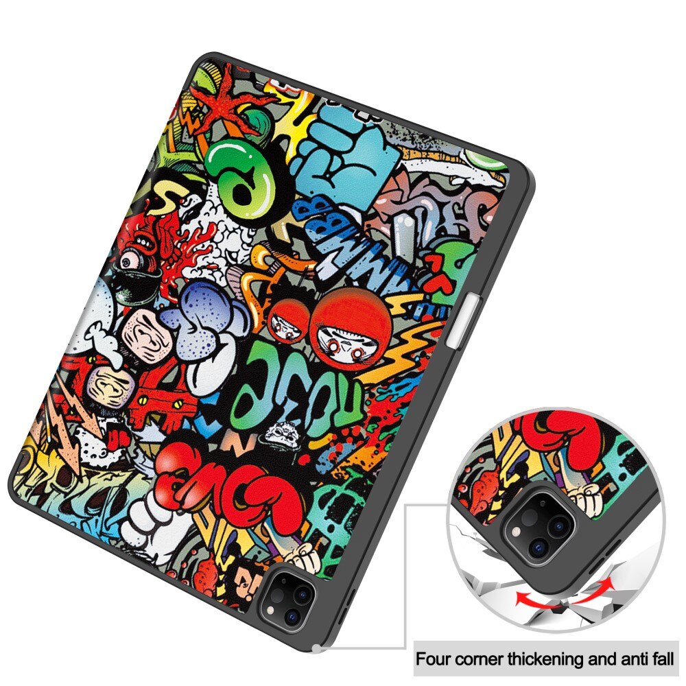 Cover Tri-Fold iPad Air 13 (2024) Graffiti