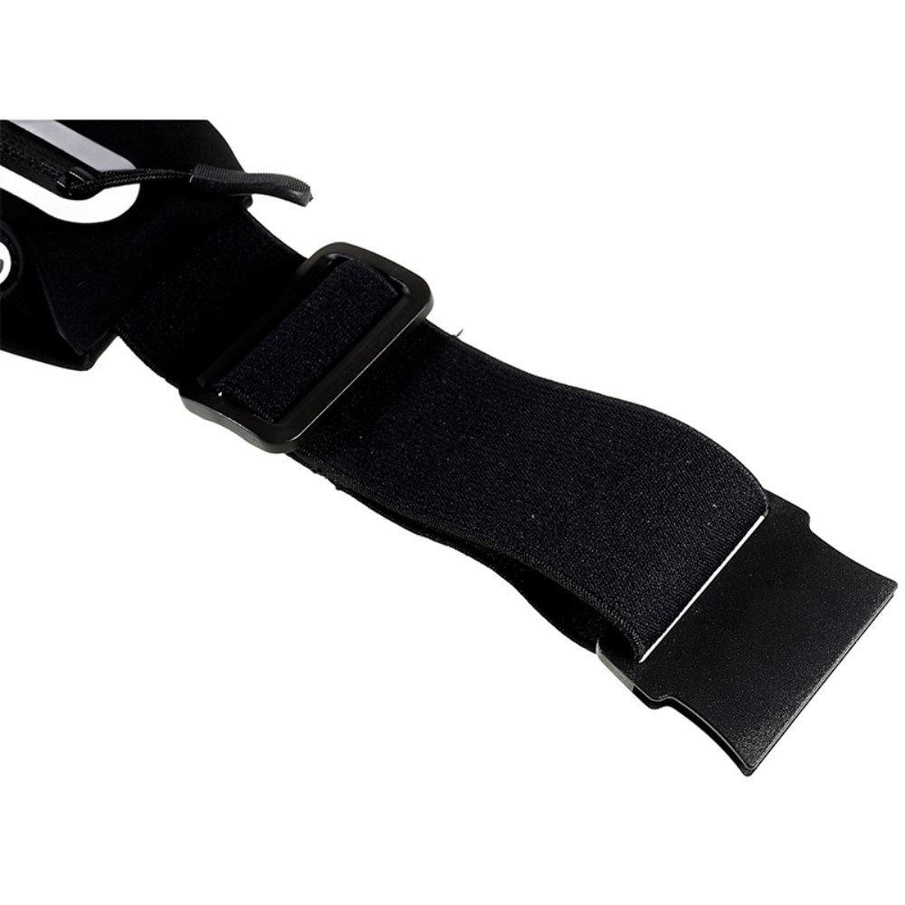 Cintura sportiva con due tasche nero