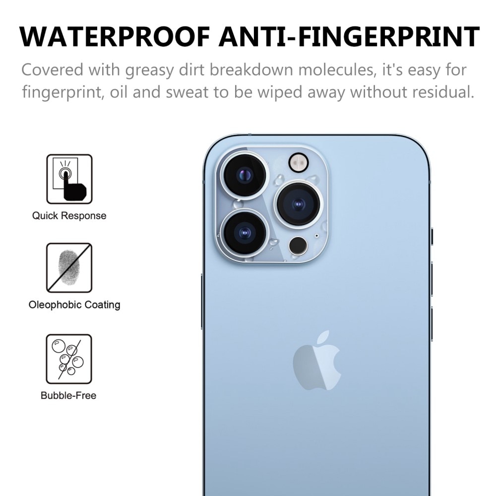 Proteggilente in vetro temperato iPhone 14 Pro Trasparente