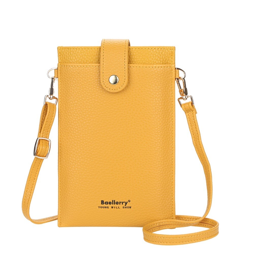 Borsa a portafoglio per collana Giallo