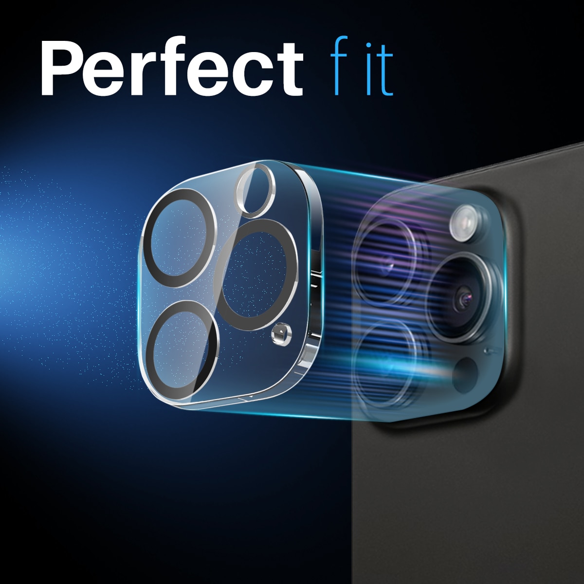 Proteggilente in vetro temperato iPhone 16 Pro (2 pezzi)
