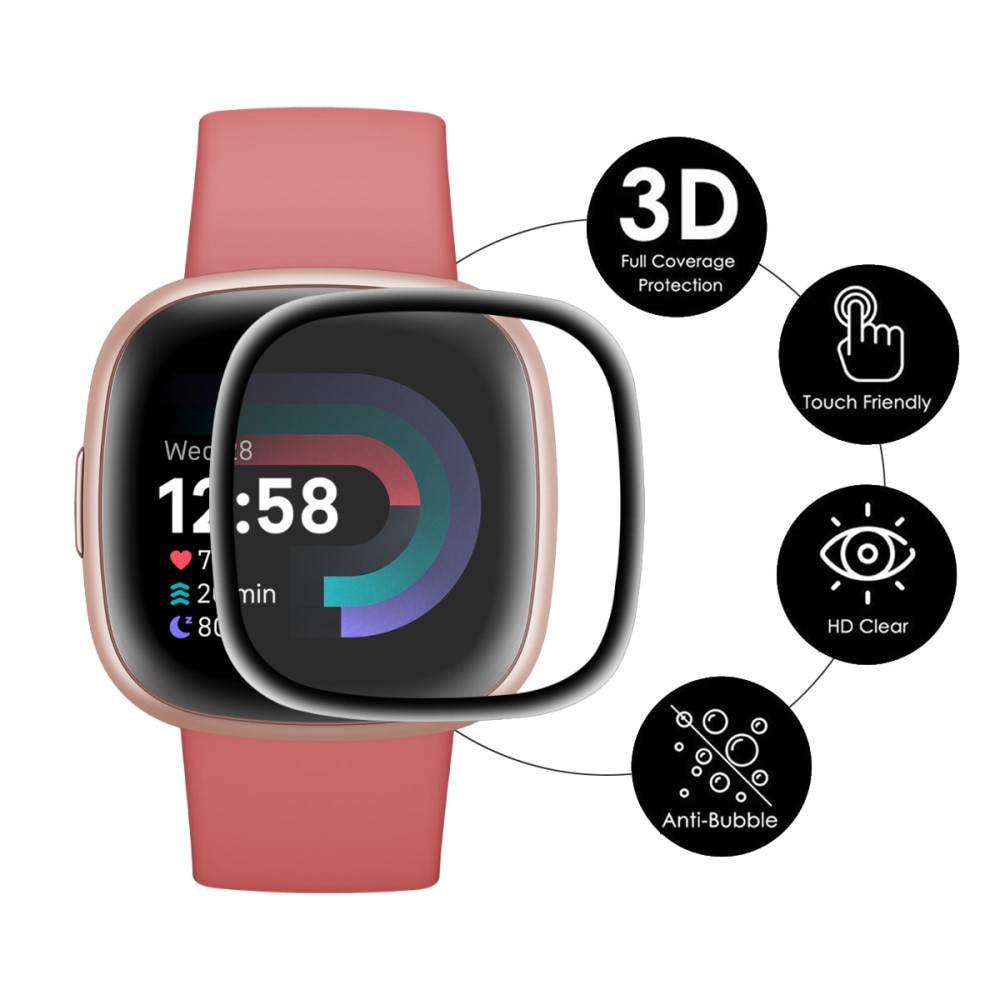 Proteggi schermo plexiglas Fitbit Versa 4