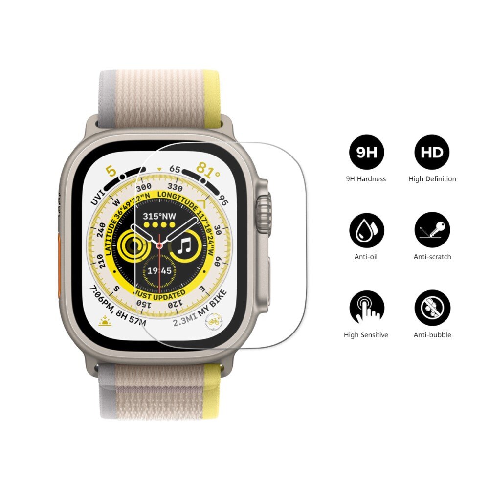 Vetro Temperato 0.2mm Apple Watch Ultra 49 mm