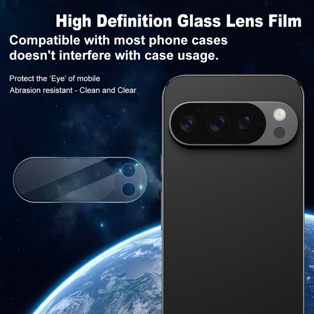 Protezioni per fotocamere vetro temperato da 0,2 mm Google Pixel 10 Pro trasparente