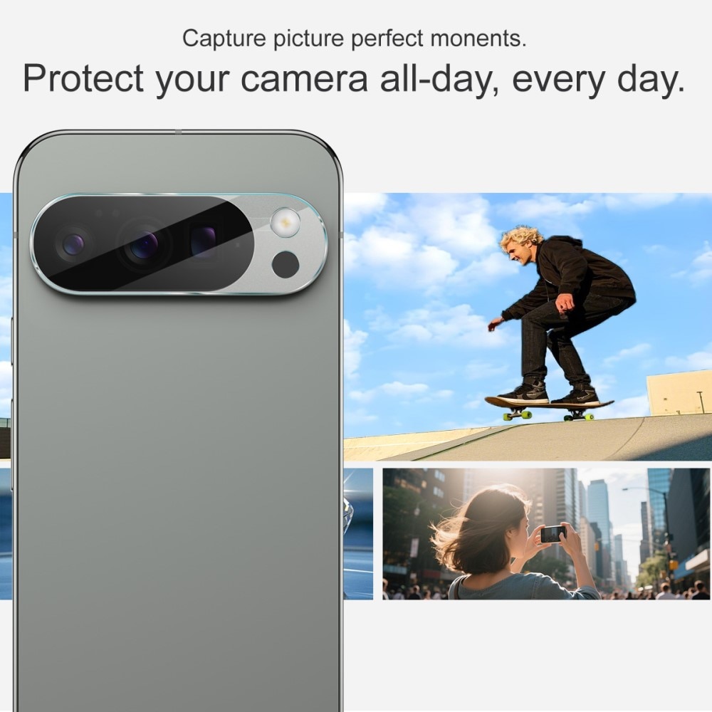Protezioni per fotocamere vetro temperato da 0,2 mm Google Pixel 10 Pro trasparente