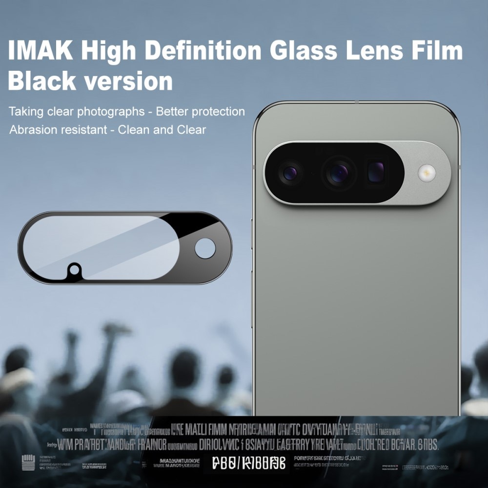 Proteggilente in vetro temperato da 0,2 mm Google Pixel 10 Nero