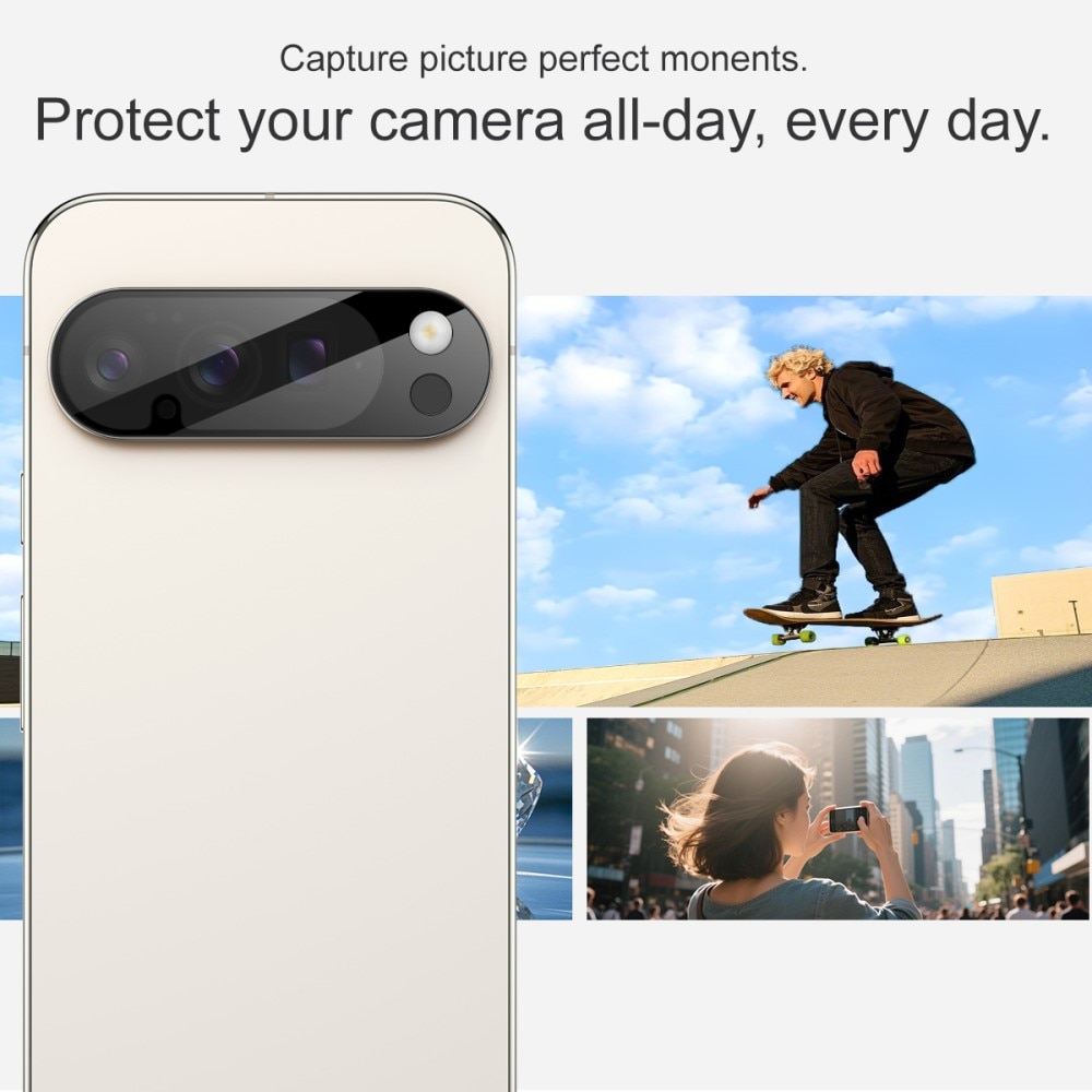 Proteggilente in vetro temperato da 0,2 mm Google Pixel 10 Pro Nero
