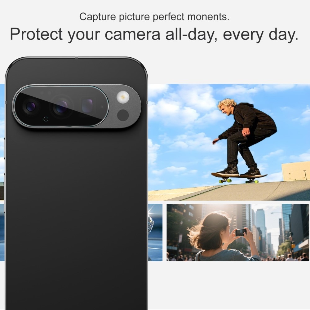 Proteggilente in vetro temperato da 0,2 mm (2 pezzi) Google Pixel 10 Pro trasparente