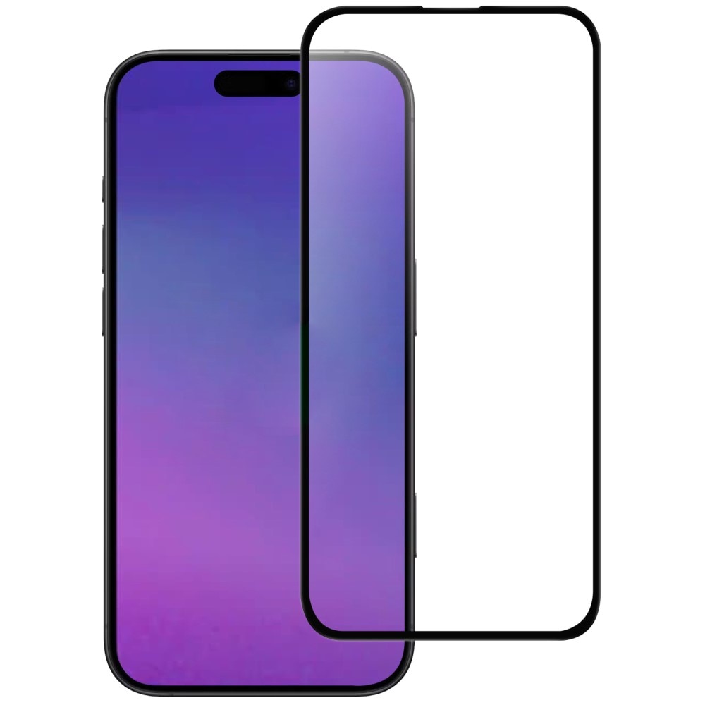Proteggischermo per schermo intero iPhone 17 Pro Max nero