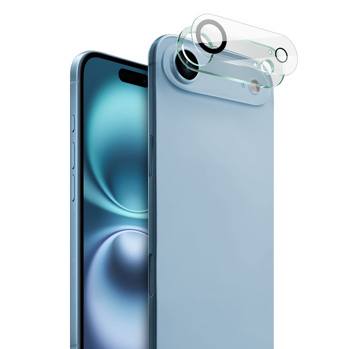 Proteggilente in vetro temperato da 0,2 mm iPhone 17 Air Trasparente