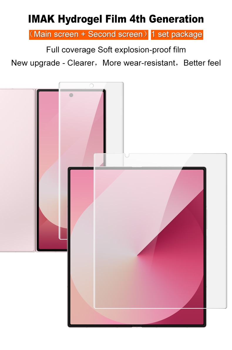 Hydrogel Proteggischermo intero Samsung Galaxy Z Fold 7