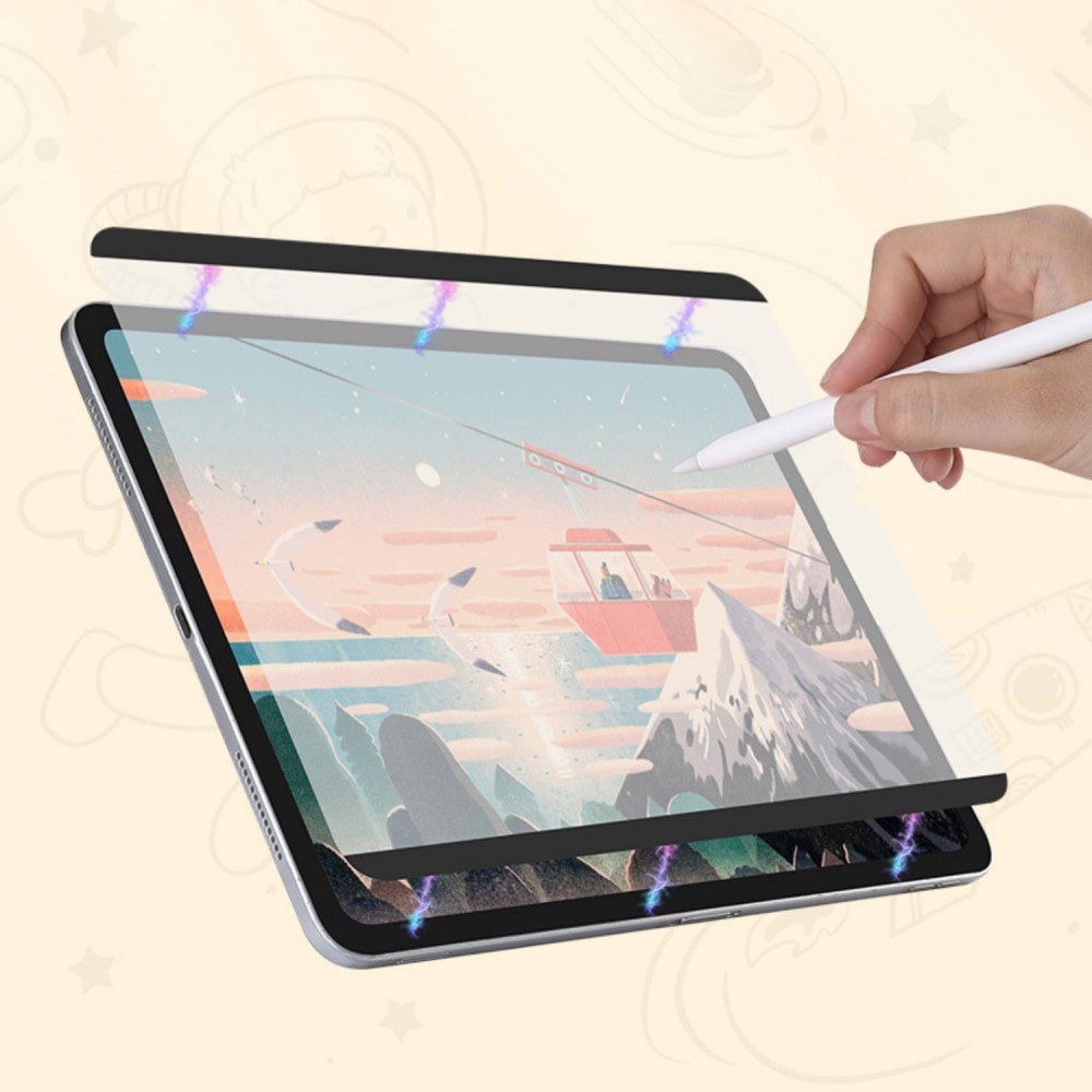 Proteggischermo magnetico di tipo cartaceo per iPad 10.2 9th Gen (2021)