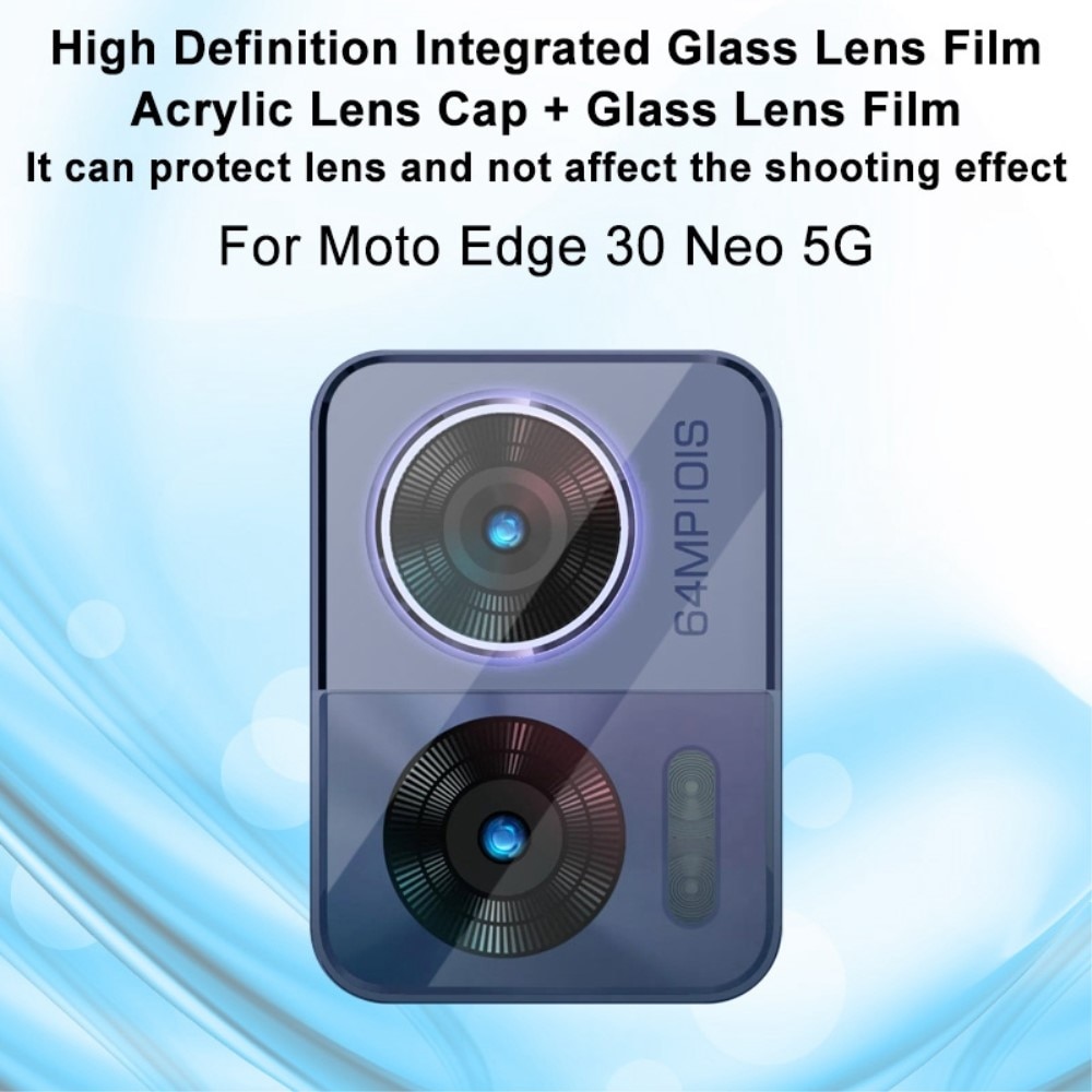 Proteggilente in vetro temperato da 0,2 mm Motorola Edge 30 Neo Trasparente
