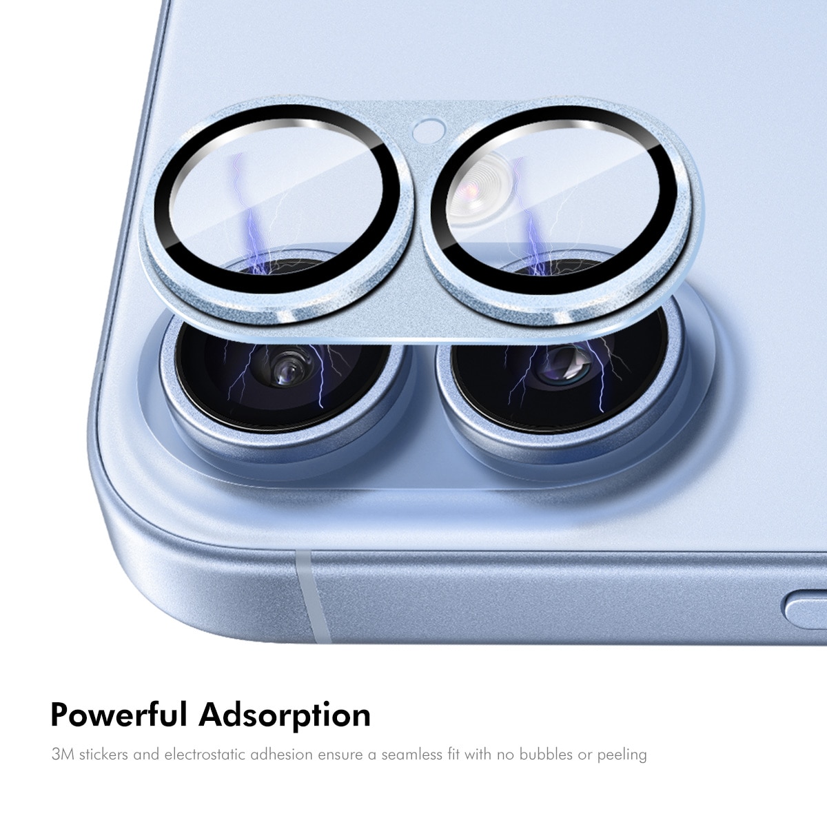 Protezioni per fotocamere Vetro Temperato Alluminio iPhone 17 Marrone