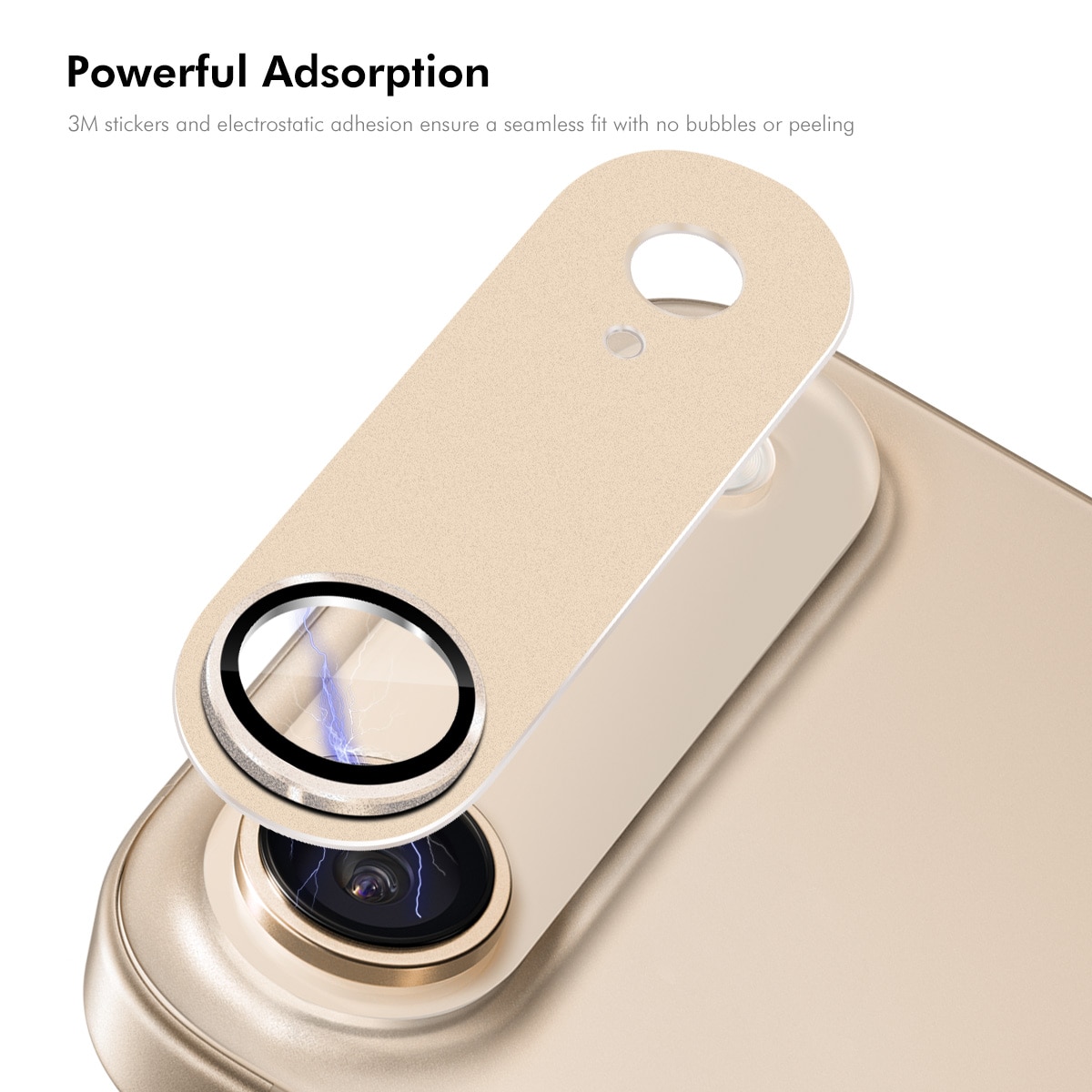 Protezioni per fotocamere Vetro Temperato Alluminio iPhone 17 Air Marrone