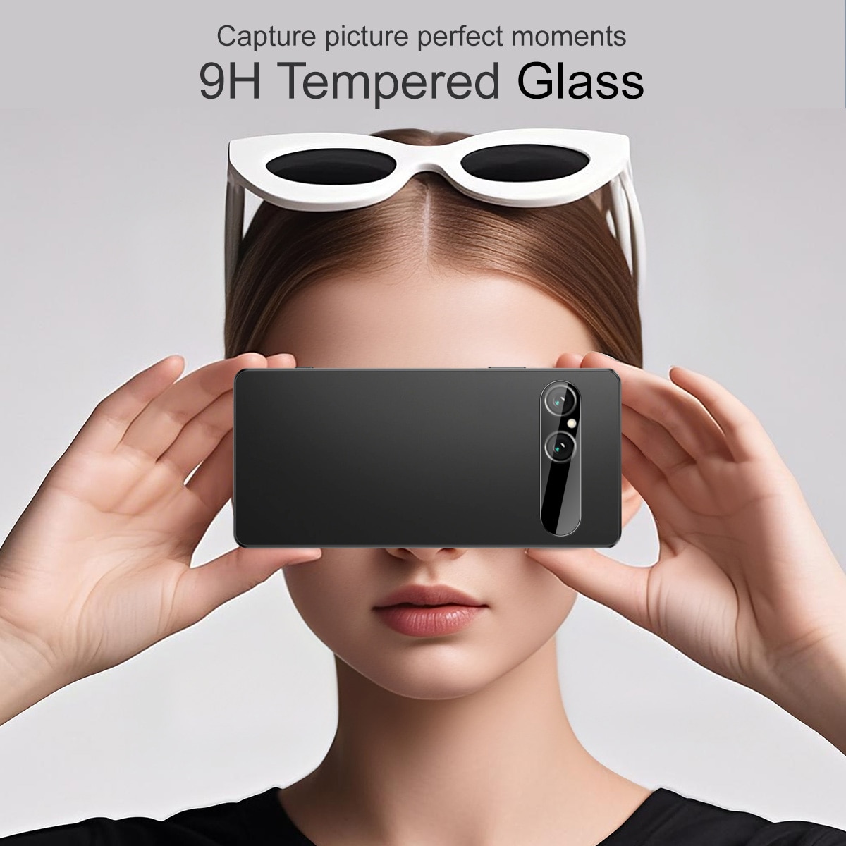 Proteggilente in vetro temperato da 0,2 mm Sony Xperia 10 VII Nero