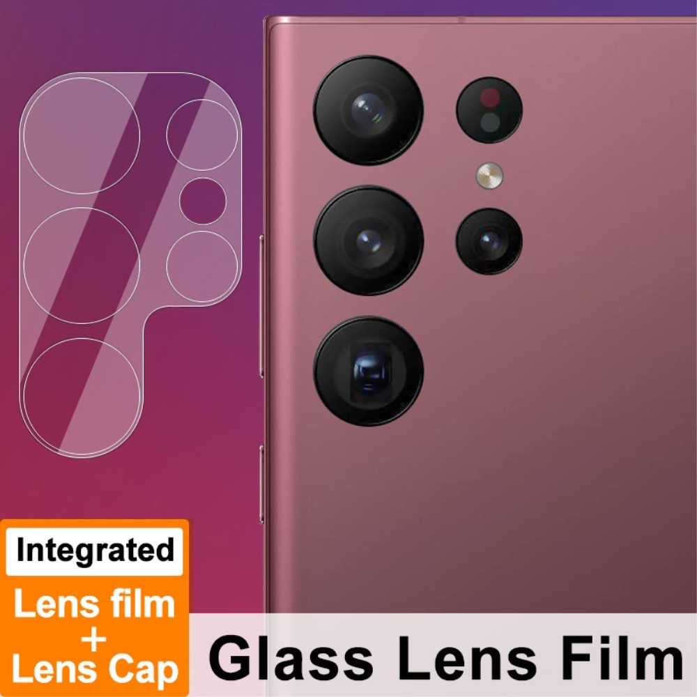 Proteggilente in vetro temperato da 0,2 mm Samsung Galaxy S23 Ultra trasparente