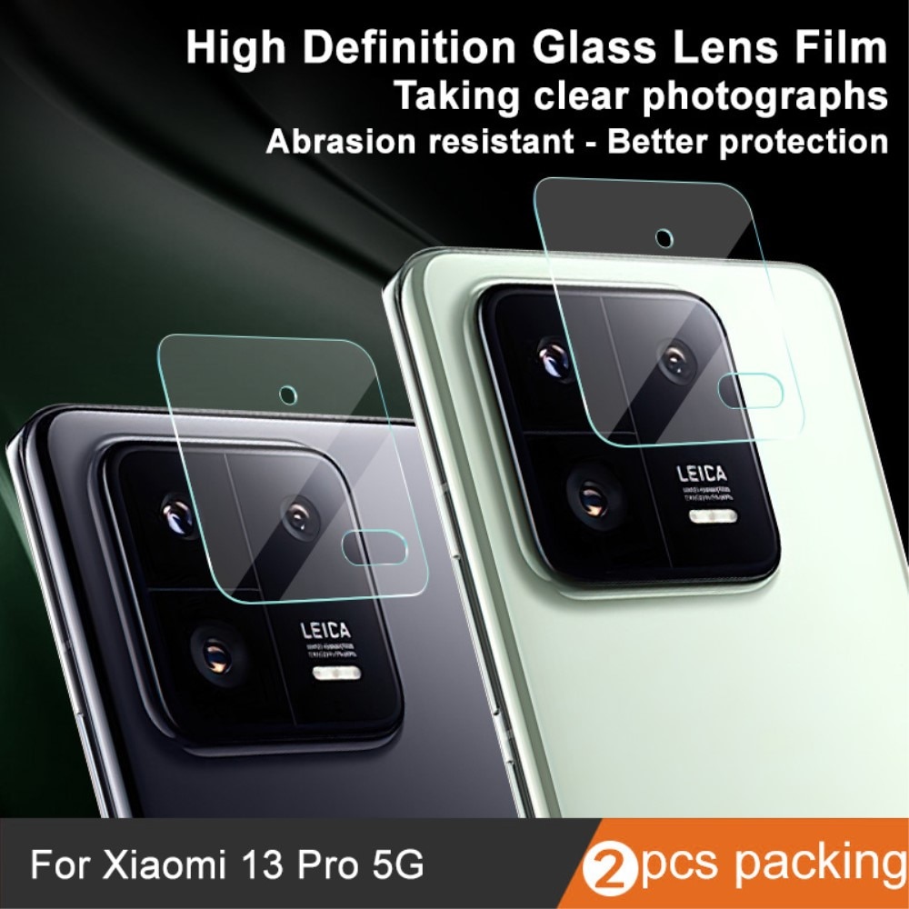 Proteggilente in vetro temperato da 0,2 mm (2 pezzi) Xiaomi 13 Pro trasparente