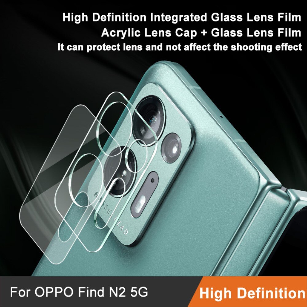 Proteggilente in vetro temperato da 0,2 mm Oppo Find N2 Trasparente
