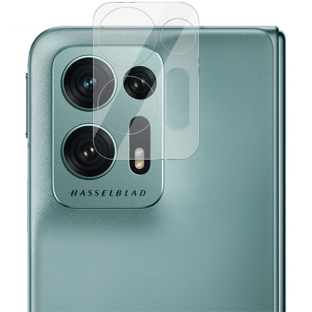 Proteggilente in vetro temperato da 0,2 mm Oppo Find N2 Trasparente