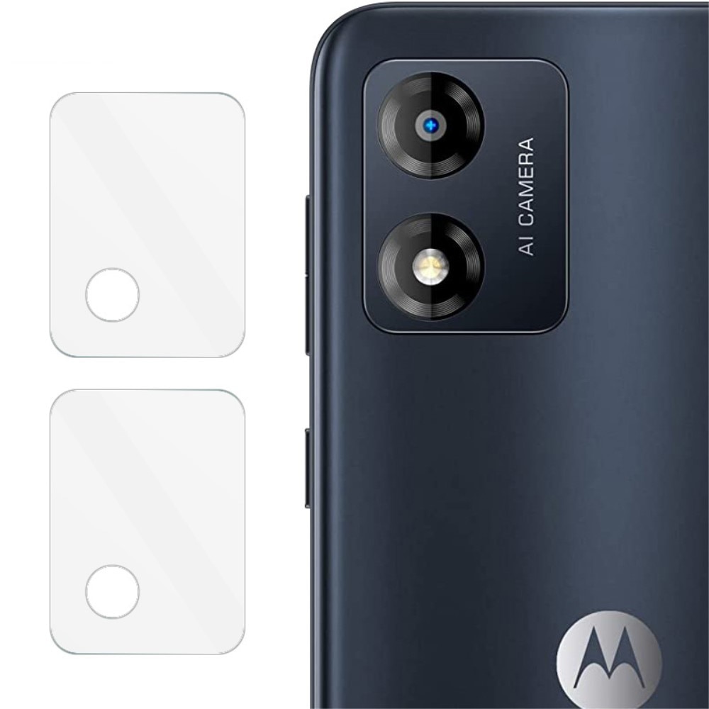 Proteggilente in vetro temperato da 0,2 mm (2 pezzi) Motorola Moto E13 trasparente
