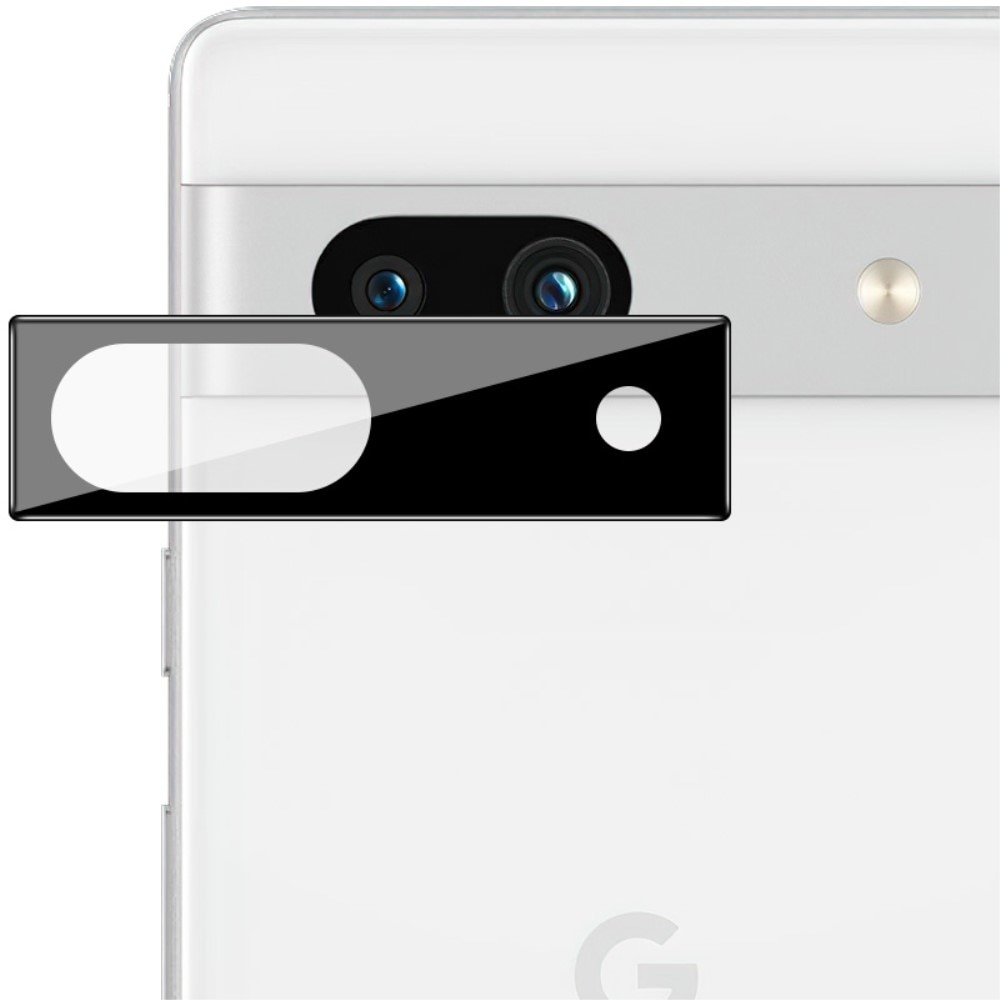 Proteggilente in vetro temperato da 0,2 mm Google Pixel 7a nero