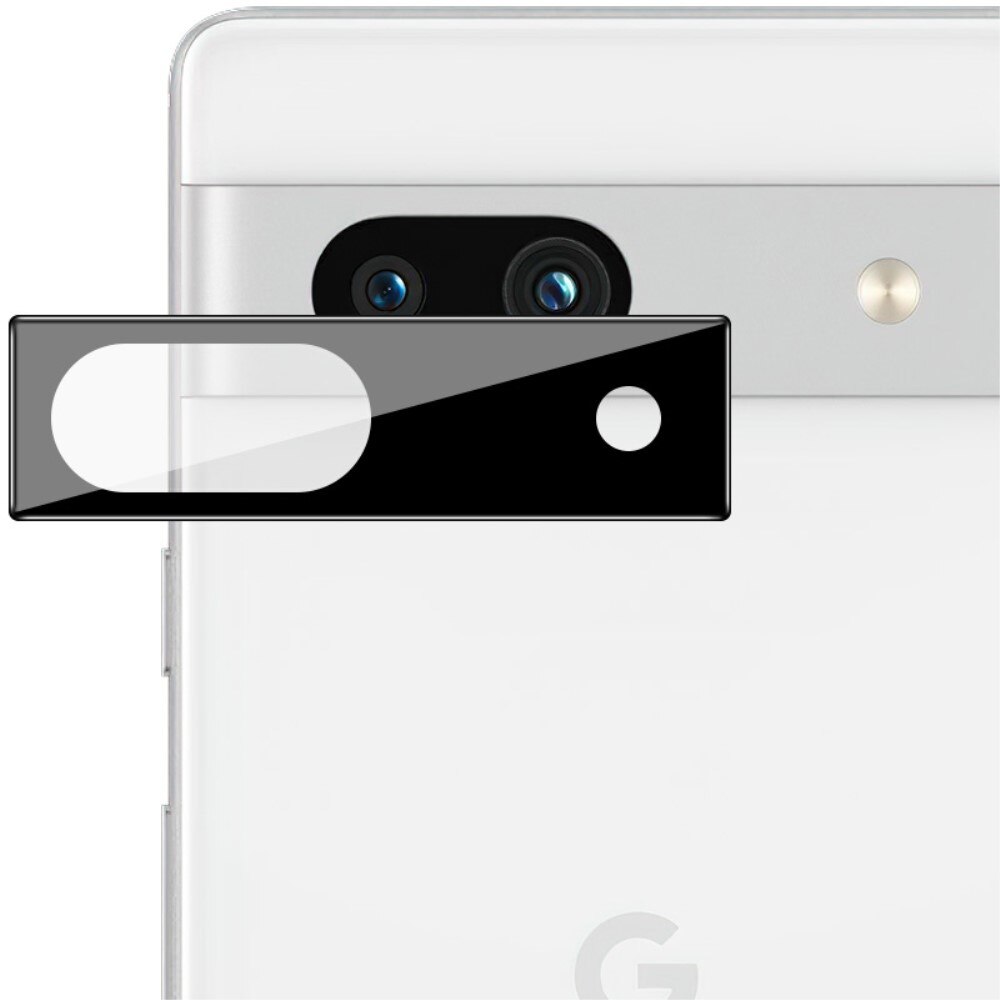 Proteggilente in vetro temperato da 0,2 mm Google Pixel 7a nero