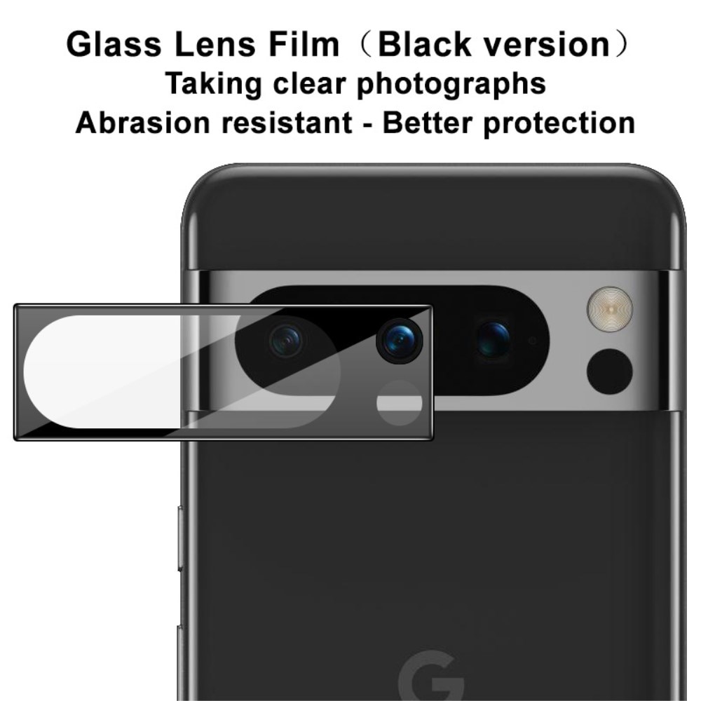 Proteggilente in vetro temperato da 0,2 mm Google Pixel 8 Pro nero