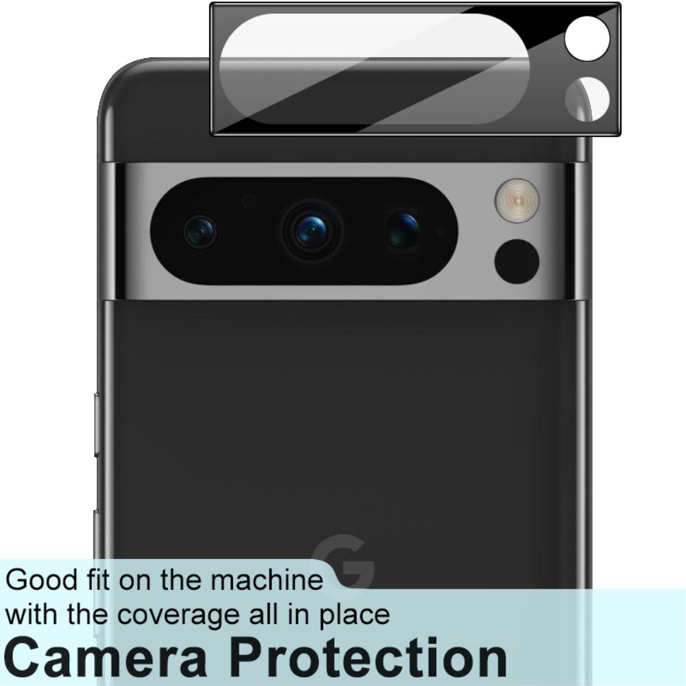 Proteggilente in vetro temperato da 0,2 mm Google Pixel 8 Pro nero