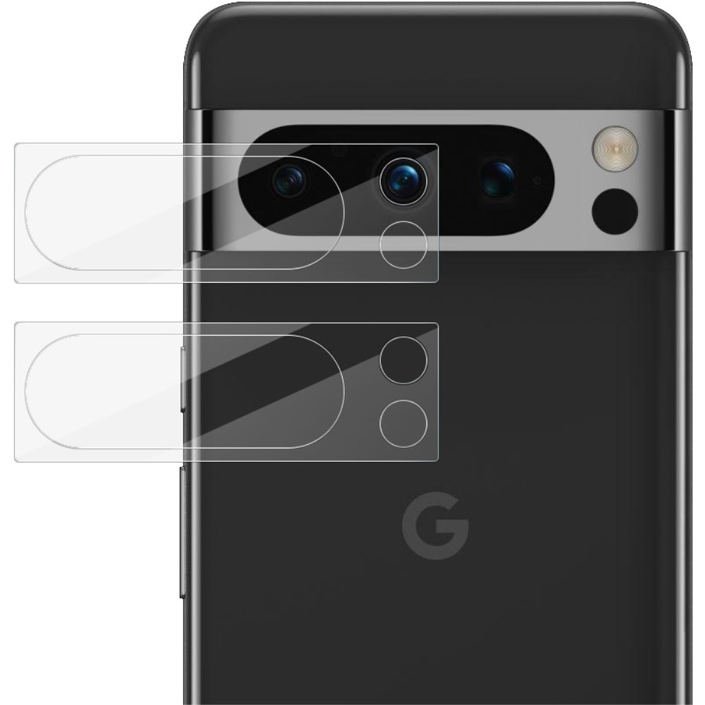 Protezioni per fotocamere vetro temperato da 0,2 mm (2 pezzi) Google Pixel 8 Pro trasparente