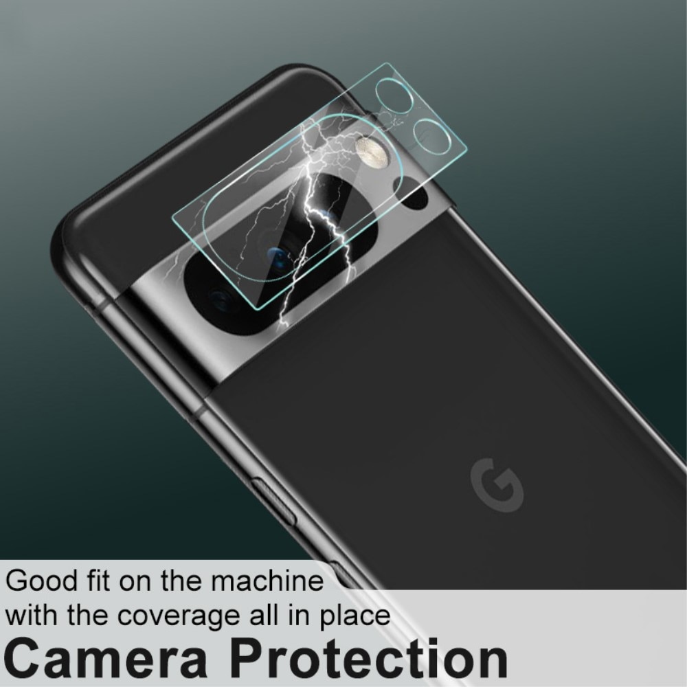 Protezioni per fotocamere vetro temperato da 0,2 mm (2 pezzi) Google Pixel 8 Pro trasparente