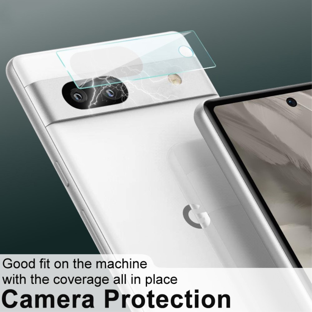Proteggilente in vetro temperato da 0,2 mm (2 pezzi) Google Pixel 7a trasparente