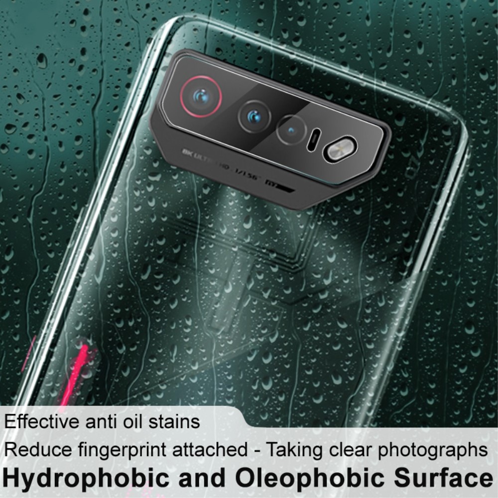 Proteggilente in vetro temperato da 0,2 mm (2 pezzi) Asus ROG Phone 7 Ultimate trasparente