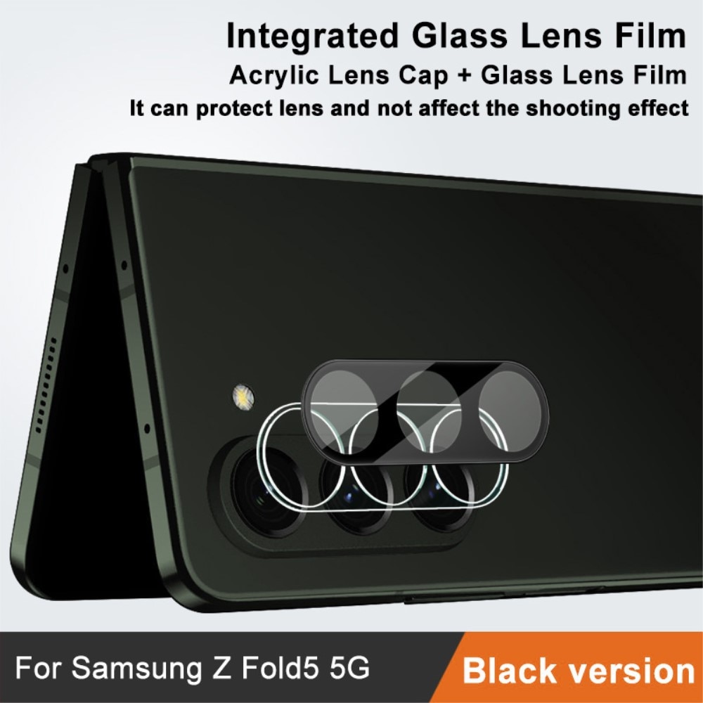 Proteggilente in vetro temperato da 0,2 mm Samsung Galaxy Z Fold 5 nero