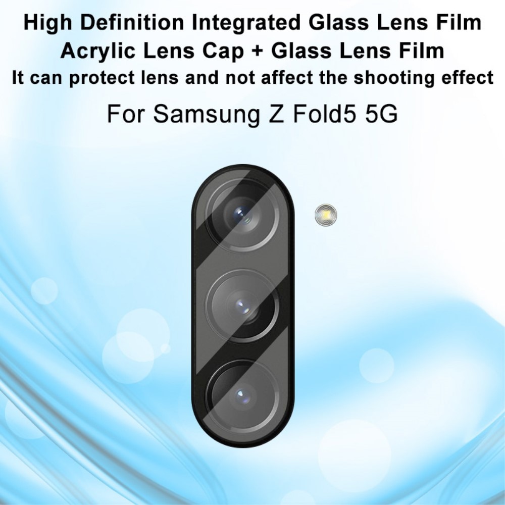 Proteggilente in vetro temperato da 0,2 mm Samsung Galaxy Z Fold 5 trasparente