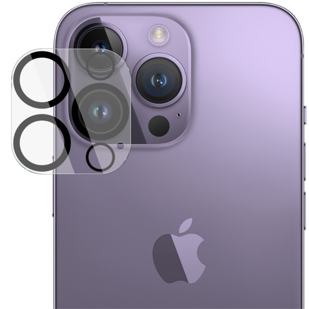 Proteggilente in vetro temperato da 0,2 mm iPhone 15 Pro Max trasparente