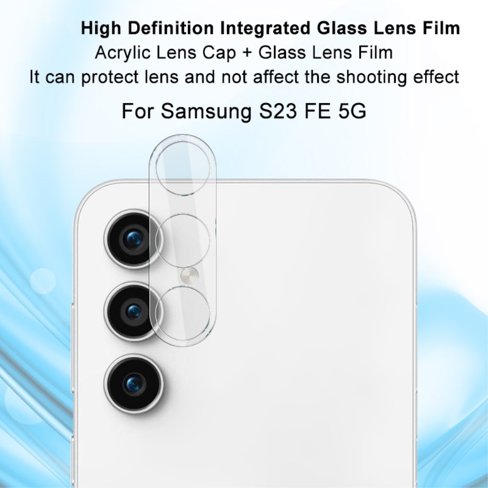 Proteggilente in vetro temperato da 0,2 mm Samsung Galaxy S23 FE trasparente