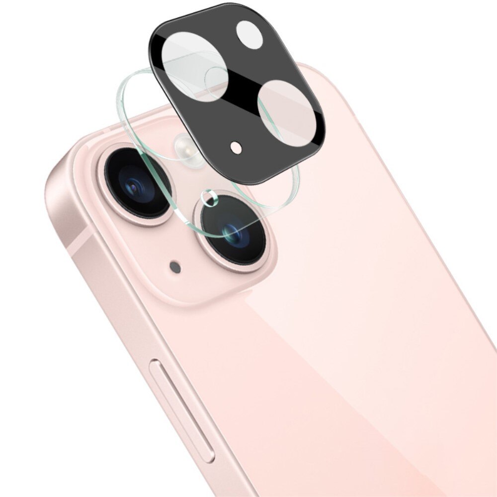 Proteggilente in vetro temperato da 0,2 mm iPhone 15 Plus Nero