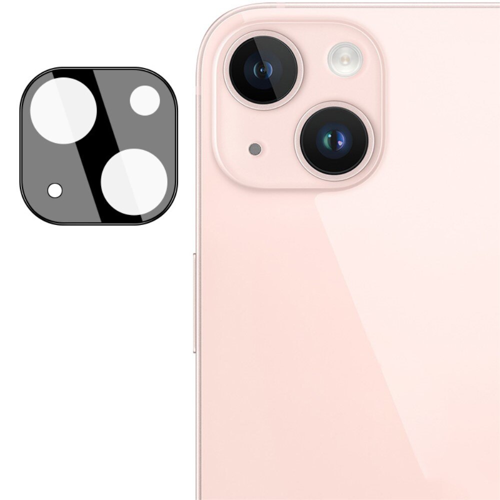 Proteggilente in vetro temperato da 0,2 mm iPhone 15 Plus Nero