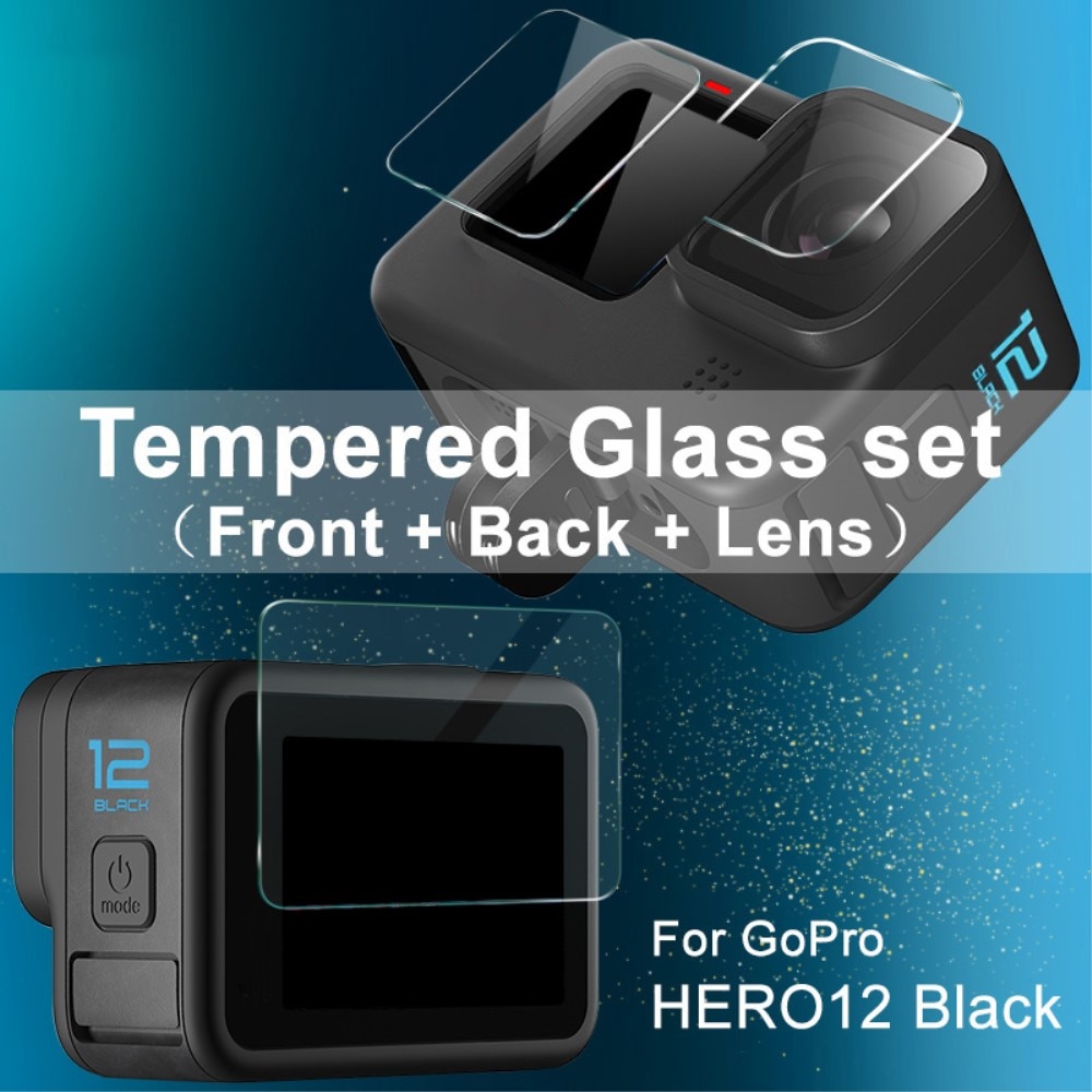 Vetro temperato a schermo intero GoPro HERO12 Black