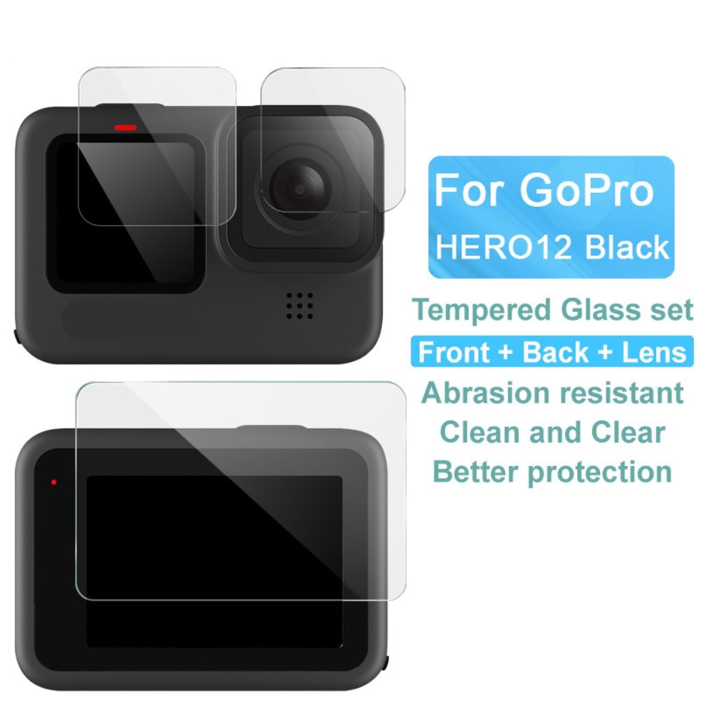 Vetro temperato a schermo intero GoPro HERO12 Black