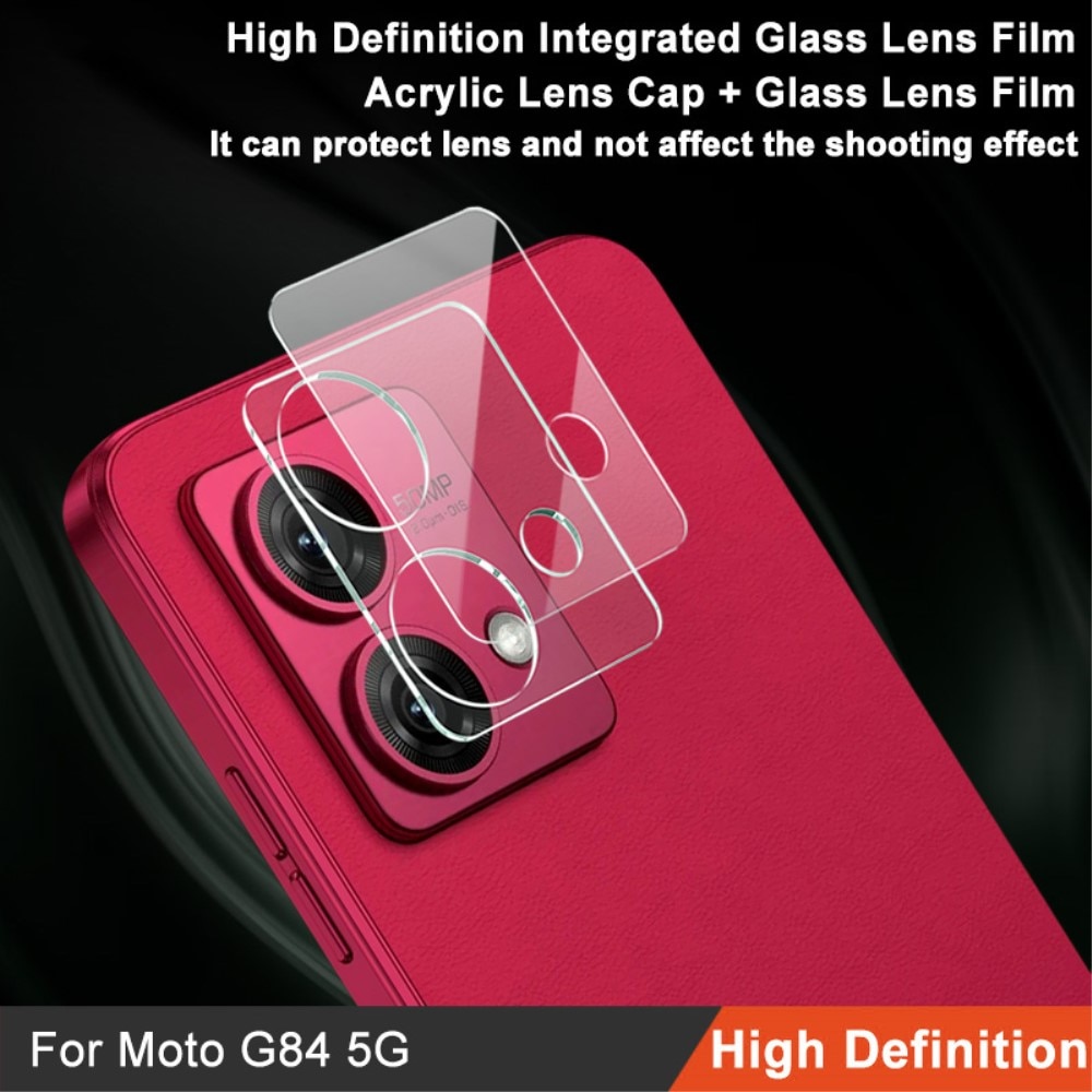 Proteggilente in vetro temperato da 0,2 mm Motorola Moto G84 trasparente