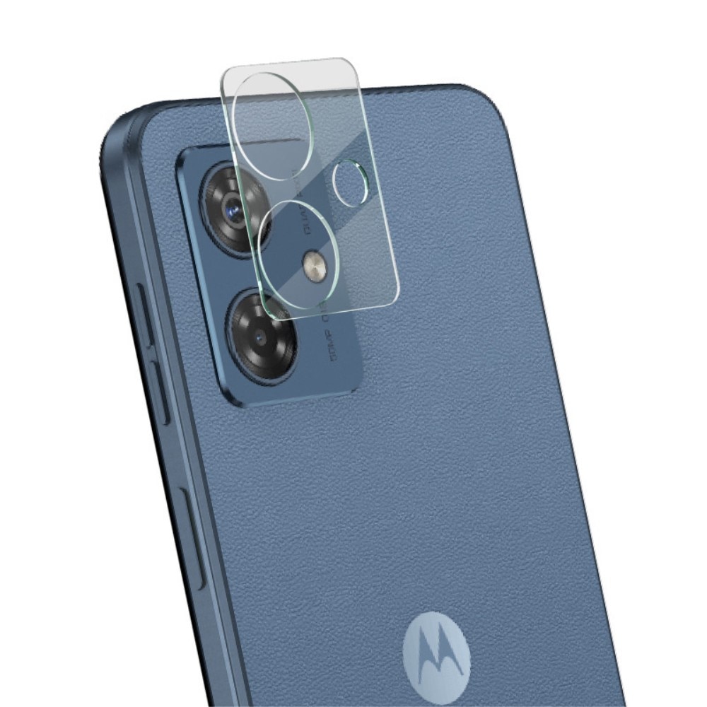 Proteggilente in vetro temperato da 0,2 mm Motorola Moto G54 trasparente