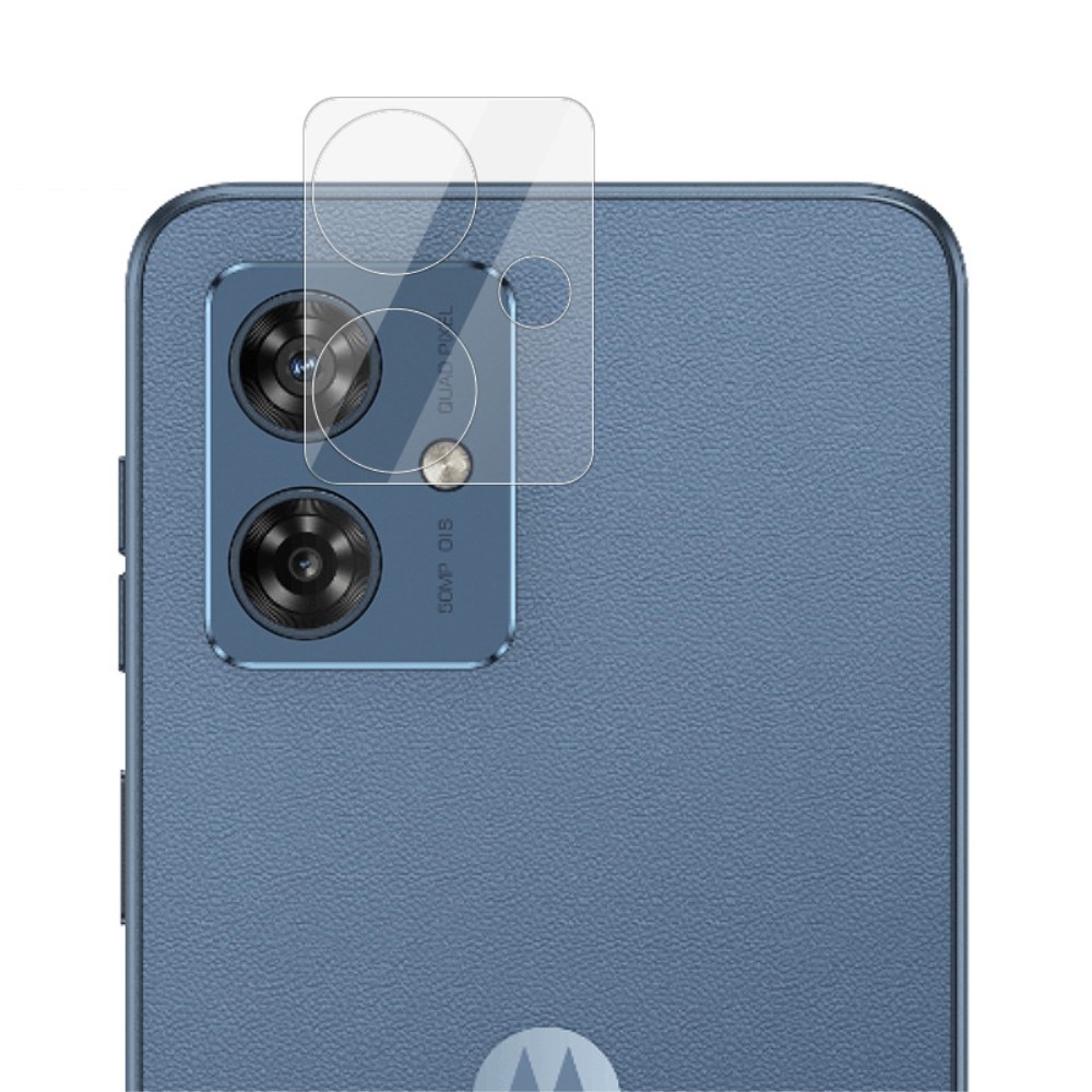 Proteggilente in vetro temperato da 0,2 mm Motorola Moto G54 trasparente